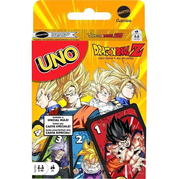 Dragon Ball Z UNO Card Game