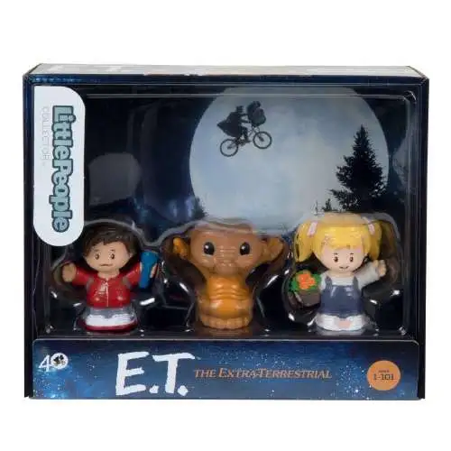 Fisher Price Little People Collector E.T. The Extra-Terrestrial Figure 3-Pack