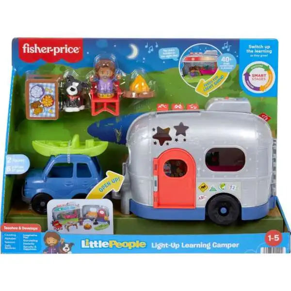 Fisher Price Little People Light-Up Learning Camper Playset