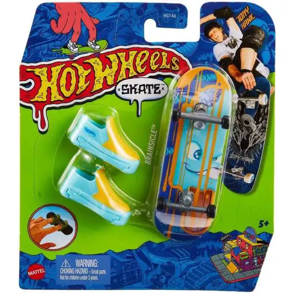 Hot Wheels Skate Tony Hawk Brainsicle Mini Skateboard