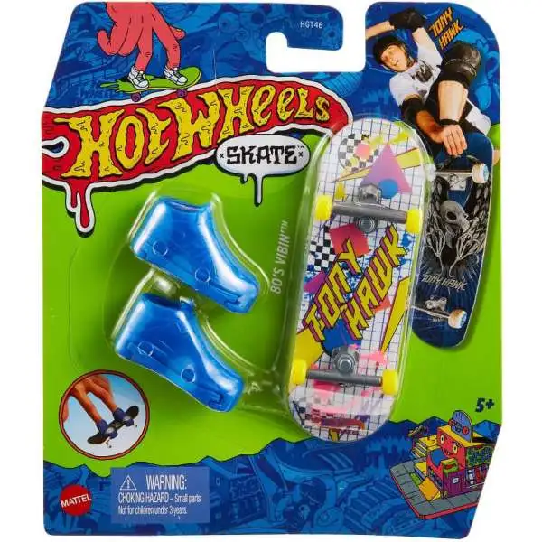 Hot Wheels Skate Tony Hawk 80's Vibin' Mini Skateboard