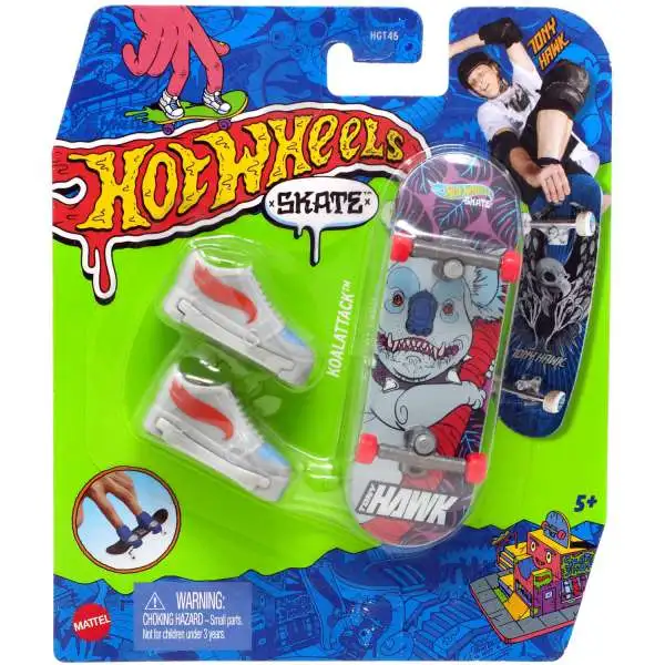 Hot Wheels Skate Tony Hawk Koalattack Mini Skateboard