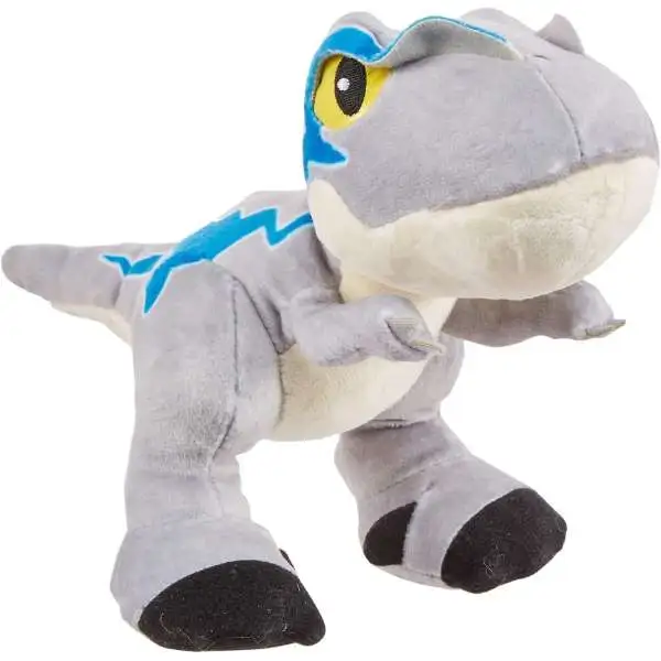 Jurassic World Dominion Velociraptor 'Blue' 4-Inch Plush with Sound