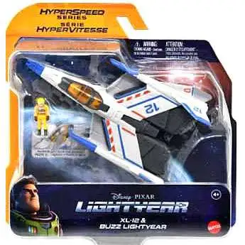 Disney / Pixar Lightyear Movie Hyperspeed Series XL-12 & Buzz Lightyear Vehicle