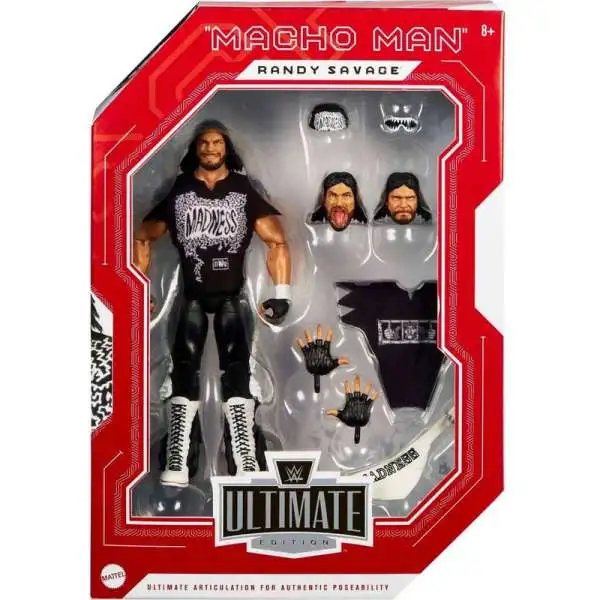 WWE Wrestling Ultimate Edition "Macho Man" Randy Savage Exclusive Action Figure