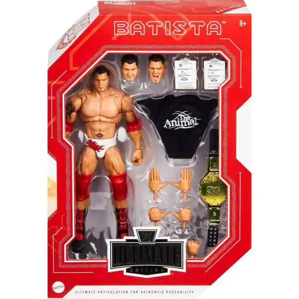 WWE Wrestling Ultimate Edition Legends Batista Action Figure