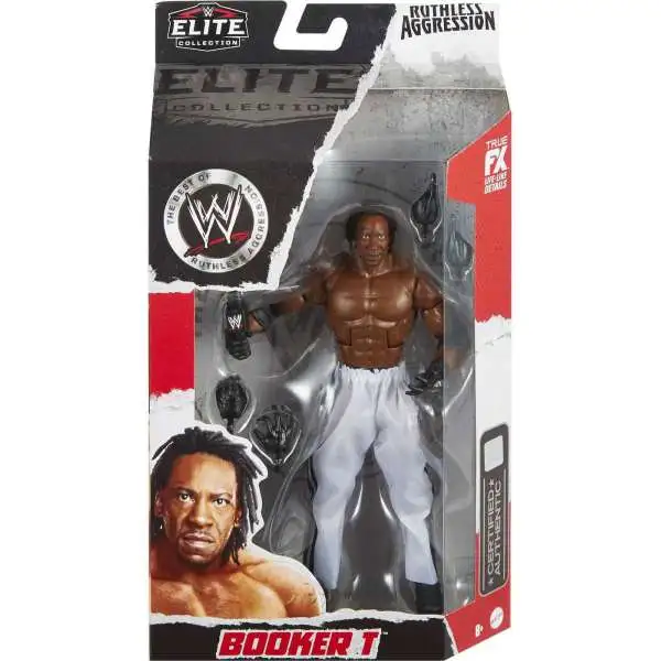 WWE Wrestling Elite Collection Best of Ruthless Aggression Booker T Exclusive Action Figure