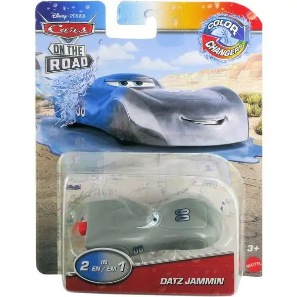 Disney / Pixar Cars On The Road Color Changers Datz Jammin Diecast Car
