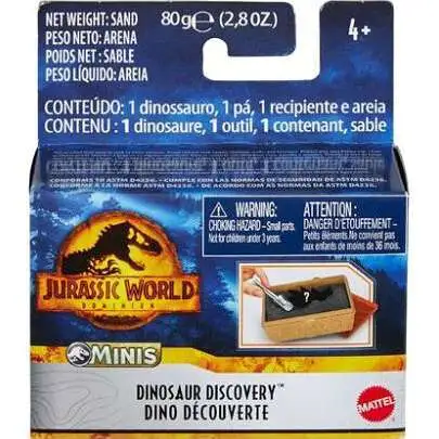 Jurassic World Dominion MINIS Triceratops Dinosaur Discovery Figure