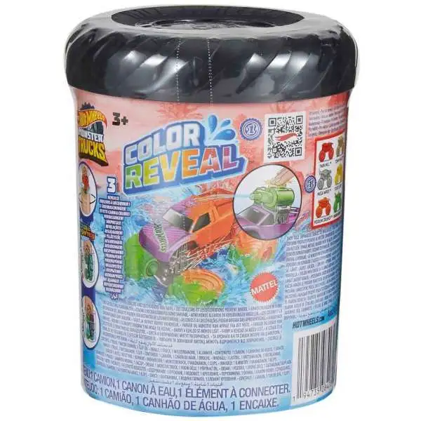 Hot Wheels Monster Trucks Color Reveal Mystery Pack