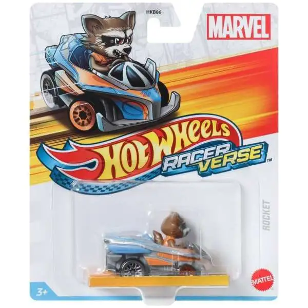 Hot Wheels RacerVerse Marvel Rocket Raccoon Die Cast Car