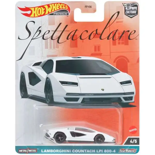 Hot Wheels Car Culture Spettacolare Lamborghini Countach LPI 800-4