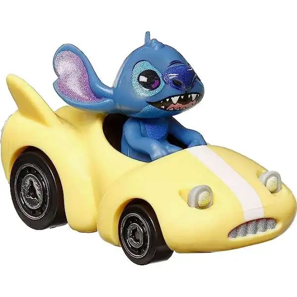 Hot Wheels RacerVerse Disney Stitch Die Cast Car [RacerVerse Yellow Loose]
