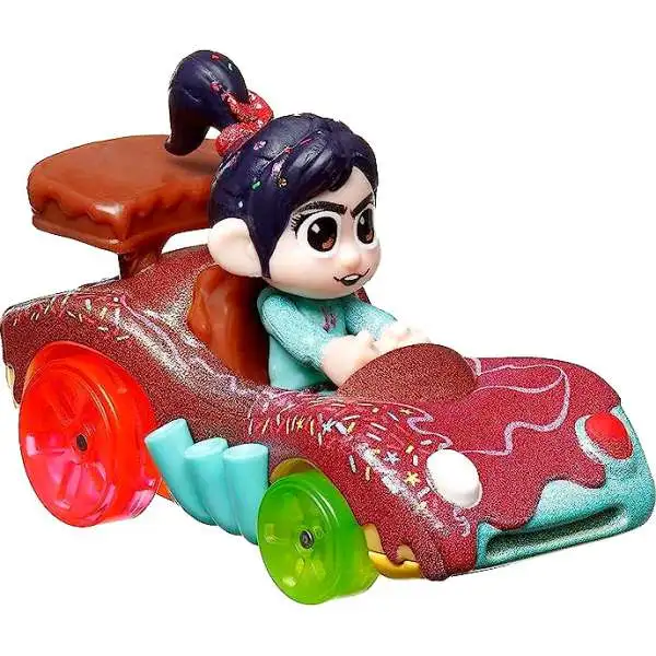 Hot Wheels RacerVerse Disney Vanellope Die Cast Car [RacerVerse Purple & Teal Loose]
