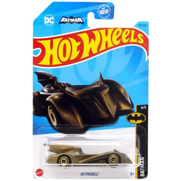 Hot Wheels DC Batman: The Brave & The Bold Batmobile Diecast Car #4/5
