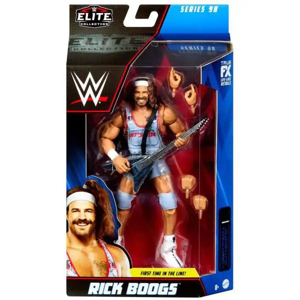 WWE Wrestling Elite Collection Series 98 Rick Boogs Action Figure [Regular Grey Gear]