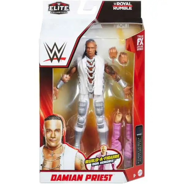 WWE Wrestling Elite Collection Royal Rumble Damian Priest Action Figure [Build Dok Hendrix Piece]