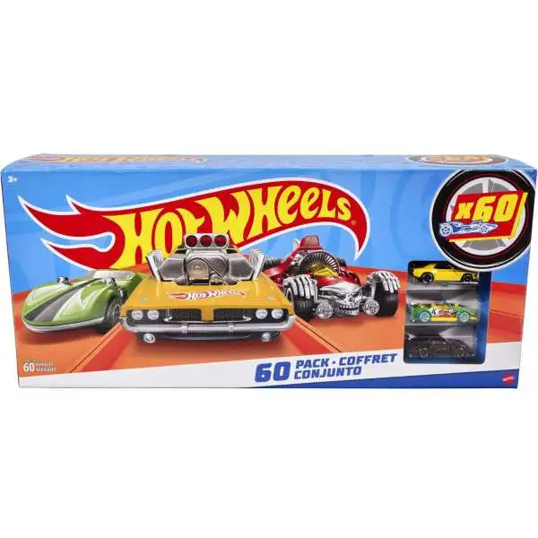 Hot Wheels Diecast Car 60-Pack Bundle Set