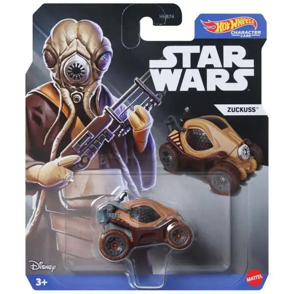 Hot Wheels Star Wars Character Cars Zuckuss Diecast Car