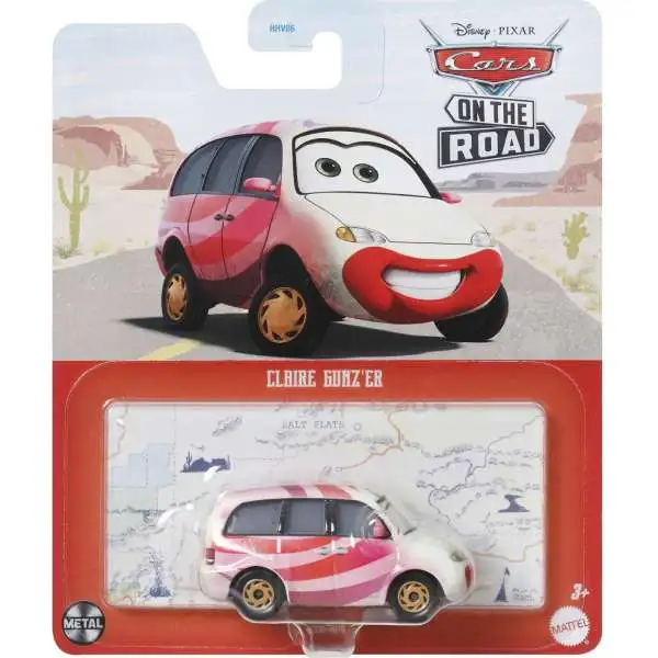 Disney / Pixar Cars On The Road Claire Gunz'er Diecast Car