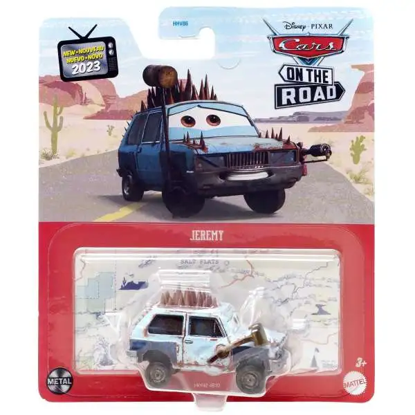 Disney / Pixar Cars On The Road Metal Jeremy Diecast Car
