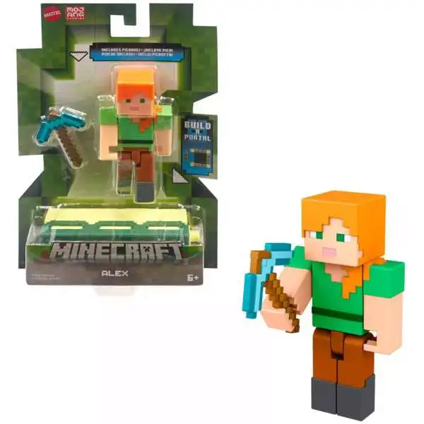 Minecraft Build-A-Portal Alex Action Figure [Build-a-Portal 2023]
