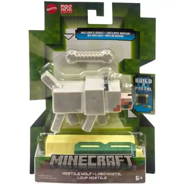 Minecraft Build-a-portal Goat 3.25 Action Figure Version 2 Mattel Toys 