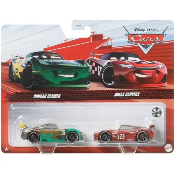 Disney Pixar Cars Cars 3 Metal Conrad Camber Jonas Carvers 155