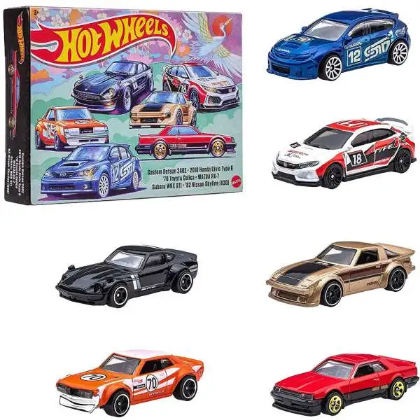 Hot Wheels 日本車ミニカーセット 7個 194735113682.webp