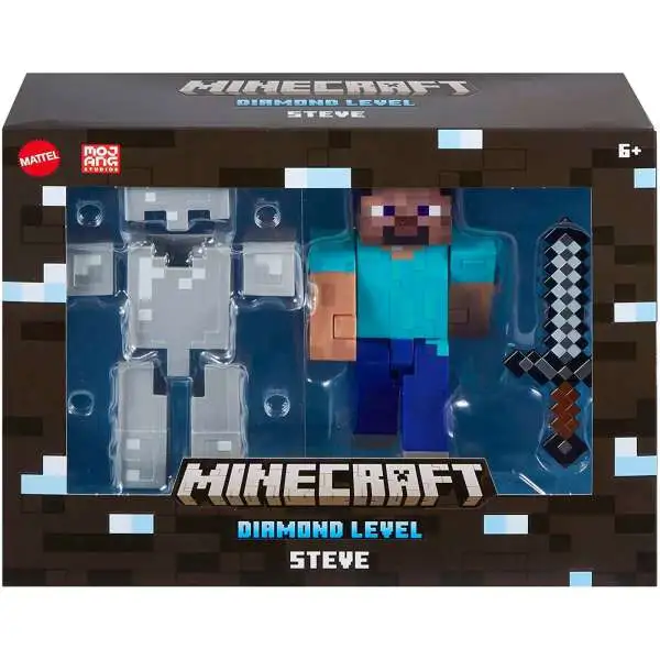 Minecraft Series 2 Steve with Diamond Armor Action Figure