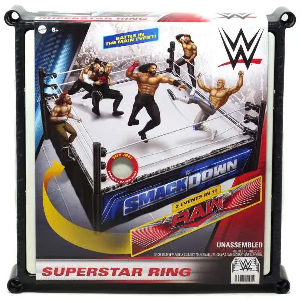WWE Wrestling Raw & Smackdown Ring Superstar Ring