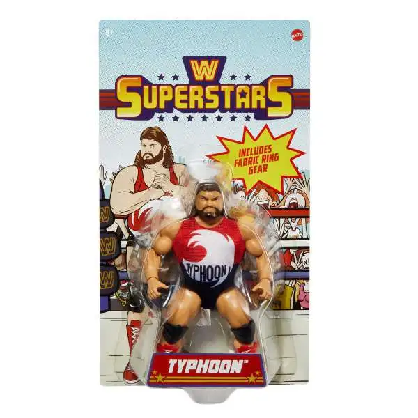WWE Wrestling Retro Superstars Typhoon Action Figure