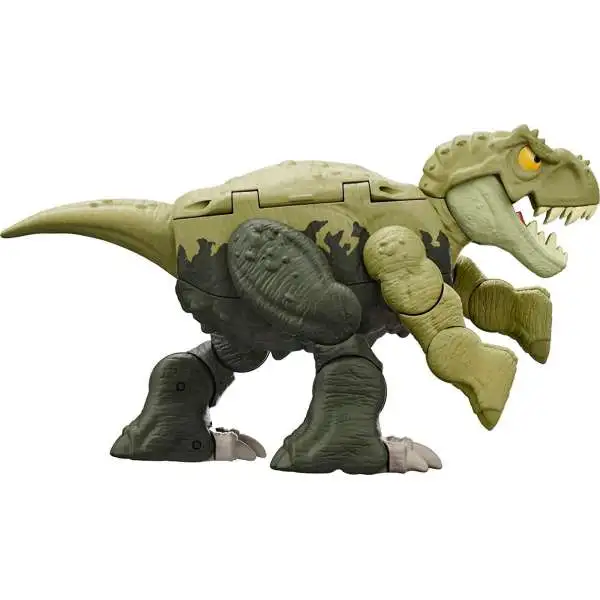 Jurassic World Fierce Changers Tyrannosaurus Rex & Ankylosaurus Action Figure [Green]