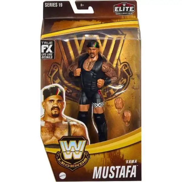 WWE Wrestling Elite Collection Legends Series 19 Kama Mustafa Exclusive Action Figure