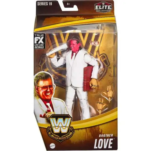 WWE Wrestling Elite Collection Legends Series 19 Brother Love Exclusive Action Figure