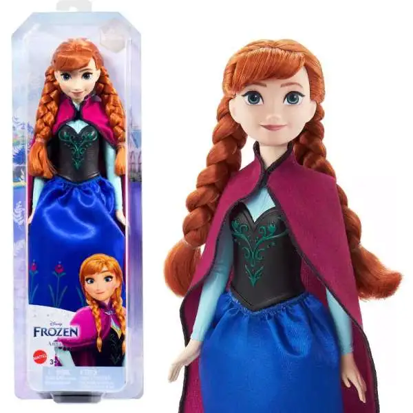 Disney Princess Frozen Anna 11.5-Inch Doll [Blue Dress]