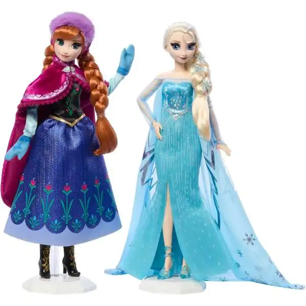 Frozen Disney Collector Anna & Elsa Doll Set