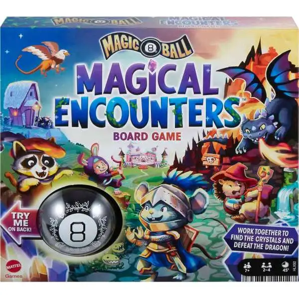 Magic 8 Ball Magical Encounters Board Game