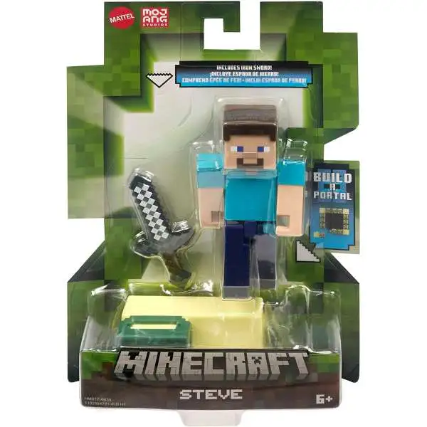 Minecraft Build-A-Portal Arctic Fox 3.25 Action Figure Mattel Toys - ToyWiz