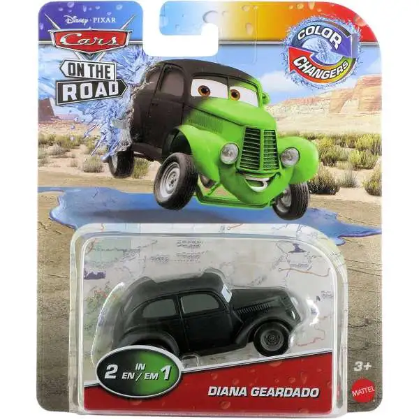 Disney / Pixar Cars On The Road Color Changers Diana Geardado Diecast Car