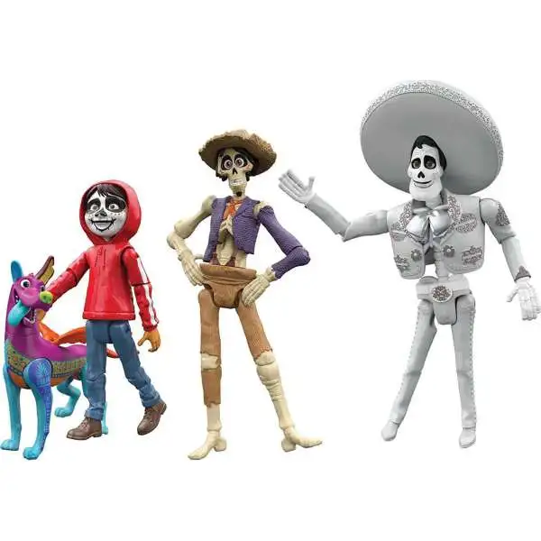 Disney Pixar Coco Storytellers Dante, Miguel, Hector Ernesto