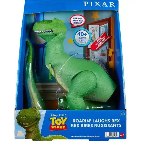 Toy Story Roarin' Laughs Rex Talking Action Figure