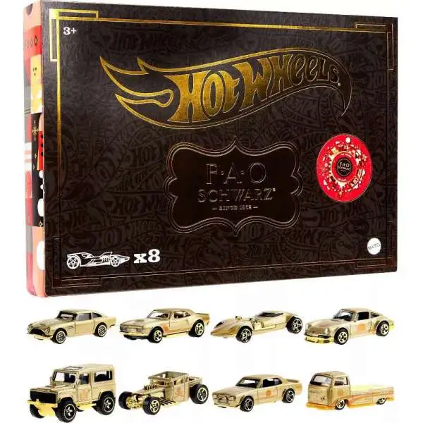 Hot Wheels FAO Schwarz Diecast Car 8-Pack