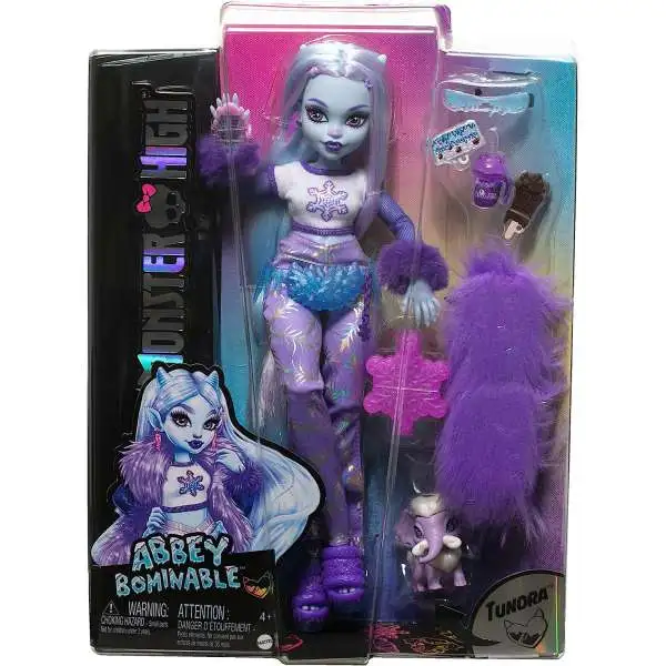 Monster High Abbey Bominable Doll [with Tundra (Shiver)]