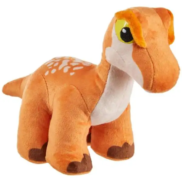 Jurassic World Dino Trackers Brachiosaurus 5-Inch Plush with Sound [Orange]