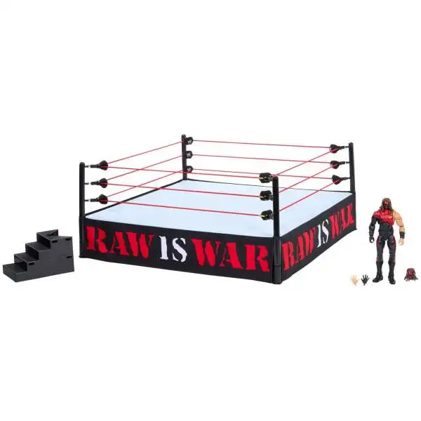 WWE Wrestling Ultimate Edition Attitude Era Ring & Kane Figure