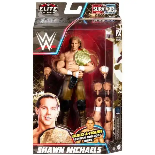WWE Wrestling Elite Collection Series 3 Shawn Michaels