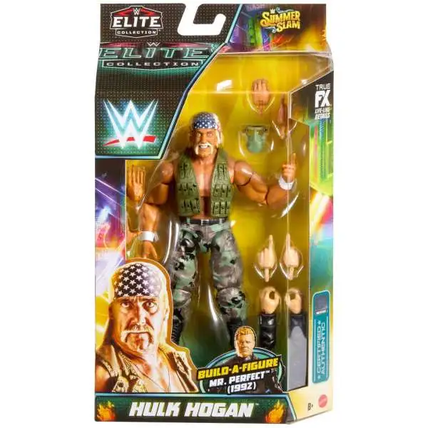 WWE Wrestling Elite Collection SummerSlam Hulk Hogan Action Figure [Build Mr. Perfect]