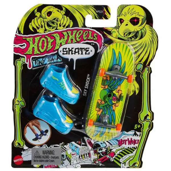 Hot Wheels Skate Tony Hawk Sky Shock Mini Skateboard