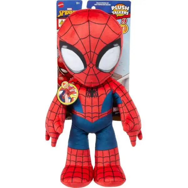 Marvel Plush Talkers Spider-Man 11.75-Inch Plush with Sound